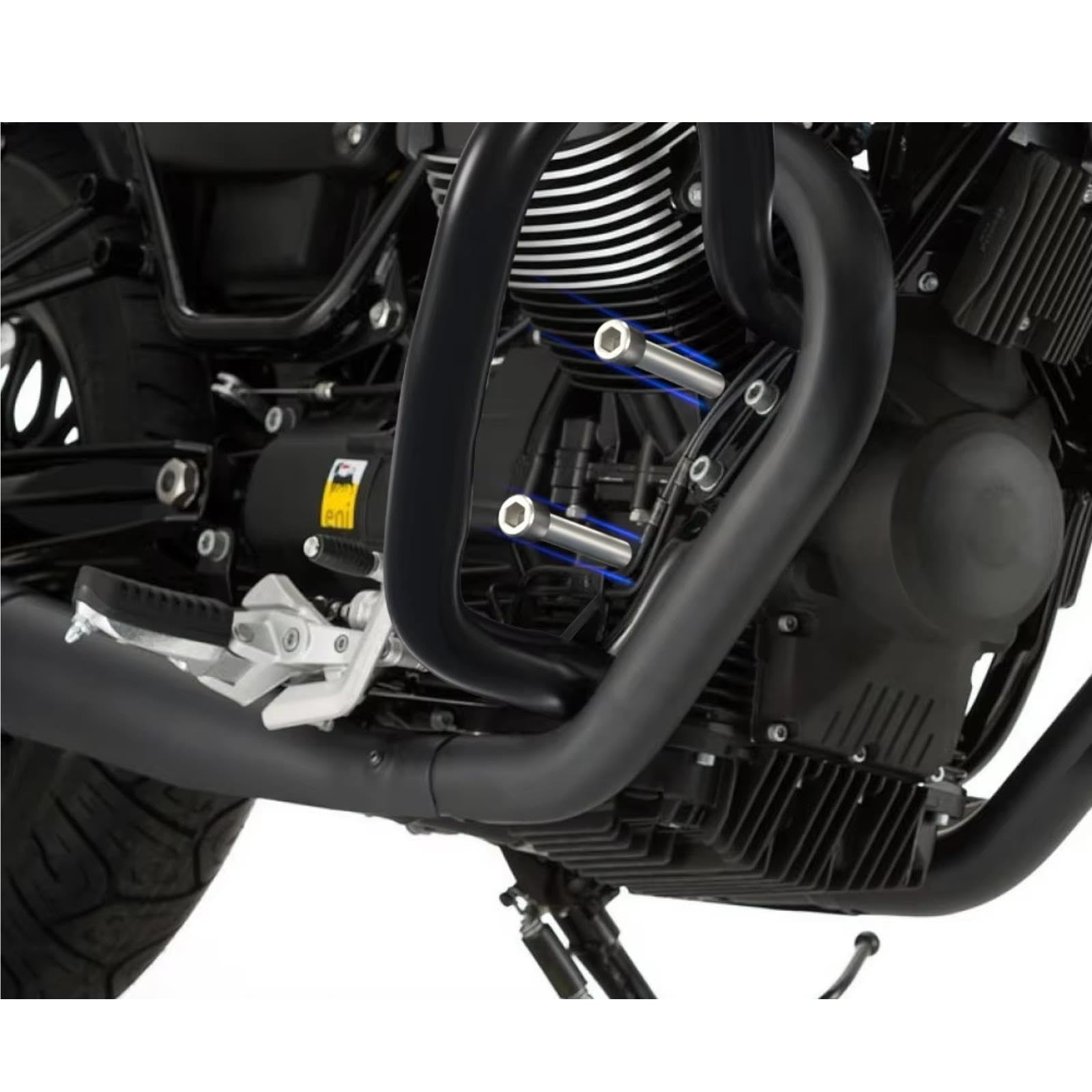Paramotore Moto Paraurti Crash Bar Per Guzzi Per V7 Pietra 2016-2021