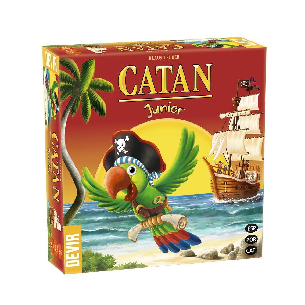 Devir - Catan Junior TRILINGUE BGCATJU Board Games, Multicoloured (453BGCATJU)