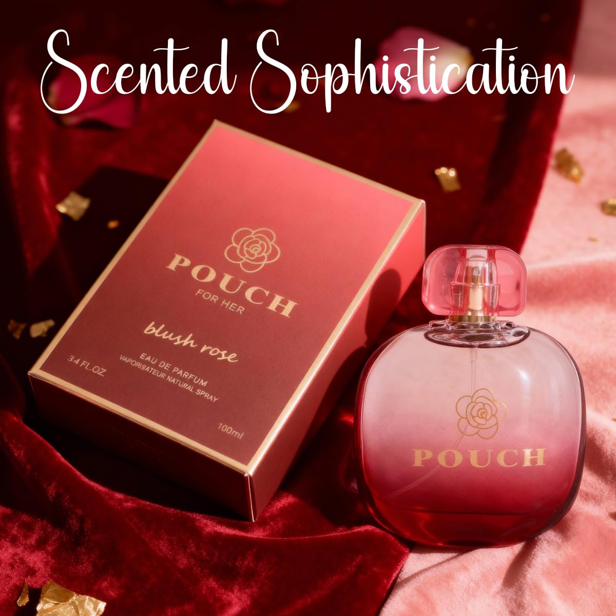 Amazon.com : Pouch Blush Rose Women's Perfume Eau de Parfum Fresh