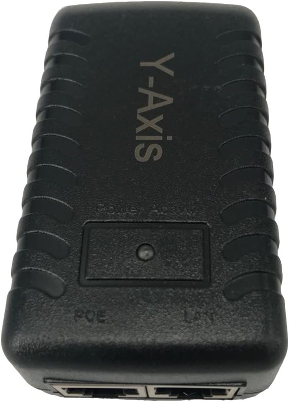 20 Pack Y-Axis Wall Plug PoE Injector Power Over Ethernet Supply 48V 0.5A for Security IP Camera