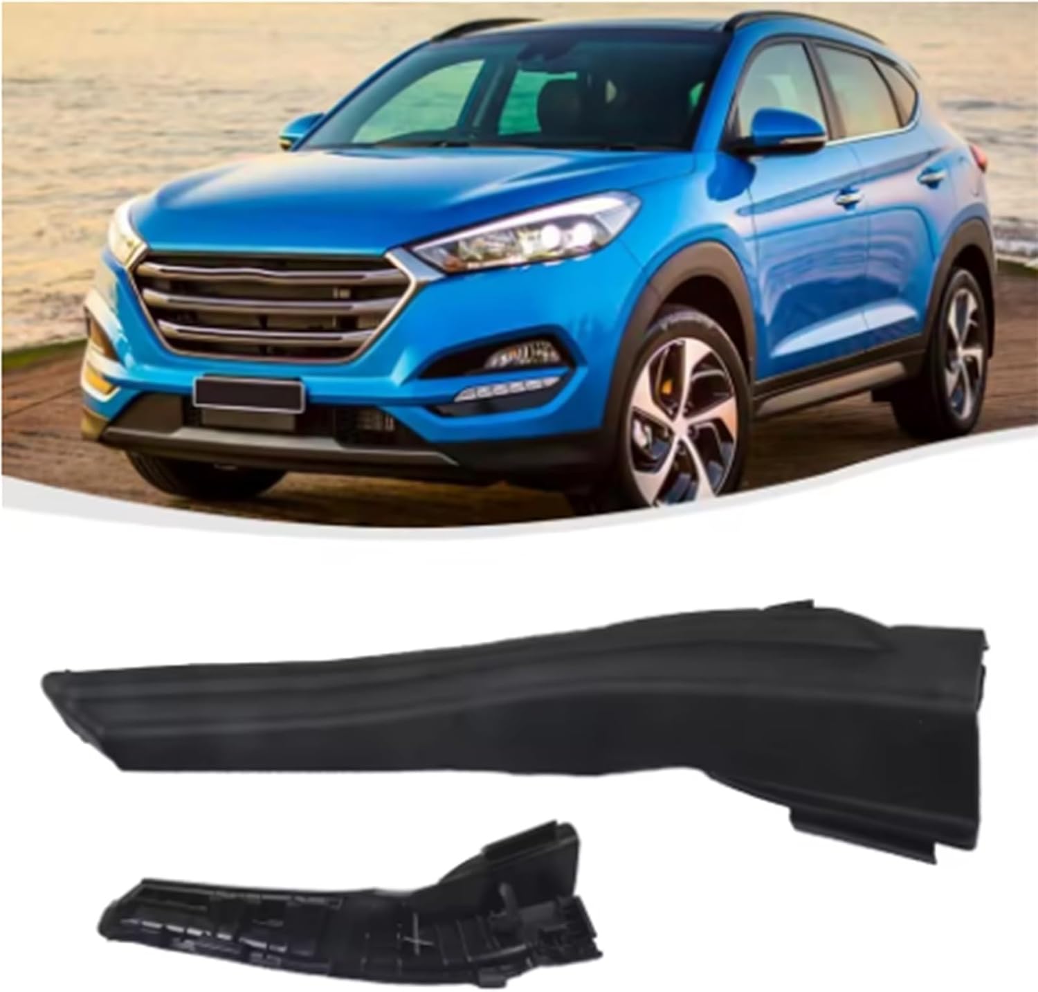 Wiper Side Cowl Cover Trim Panel for Hyundai for Ix35 for Tucson Front Windshield Wiper Cover Left Right 861542s000(Left)