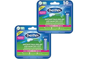 DenTek Adult Instant Tooth Pain Relief Kit With Applicators - Pack of 2