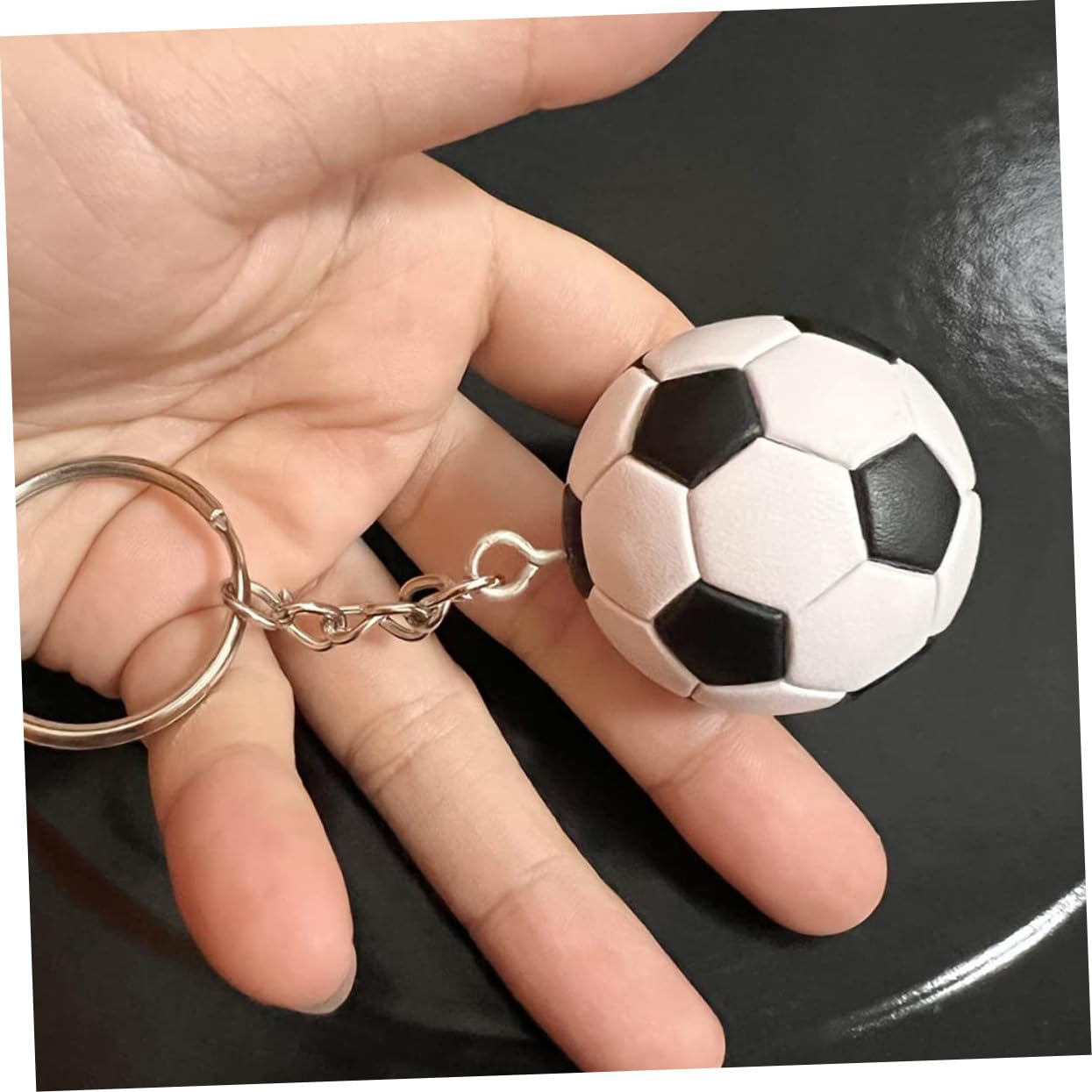 Toyvian Llavero De Futbol Fútbol Keychains Temático Fiesta A Granel Anillos Pero Deportes Colgante Colgante Llaveros Colgantes De Llavero Creativos El Plastico