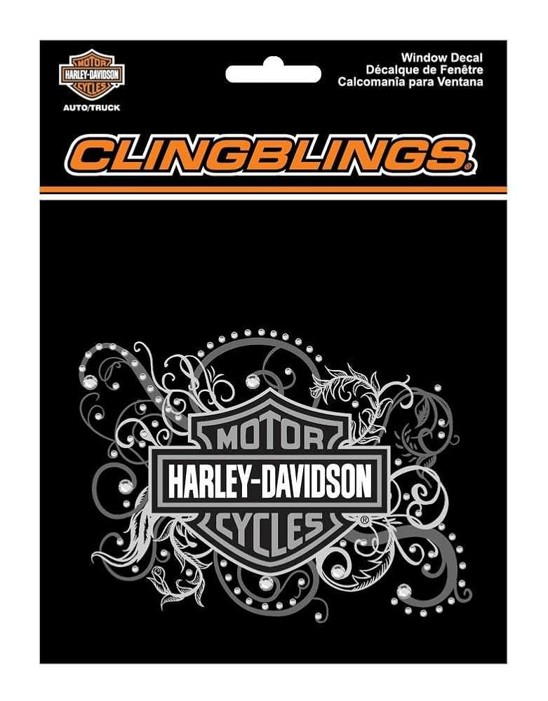 Amazon.com - Harley-Davidson Bar & Shield Filigree Cling