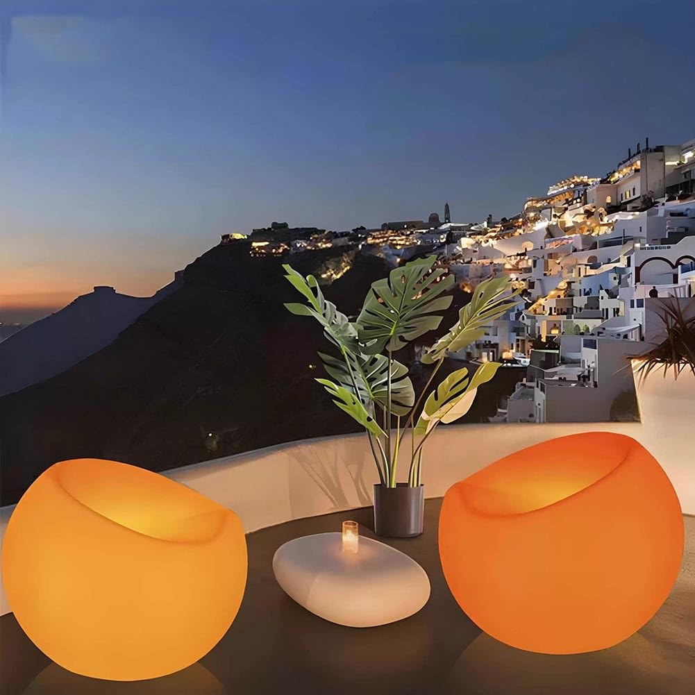 Chaise longue lumineuse LED pour illuminer vos soirées sombres au jardin
