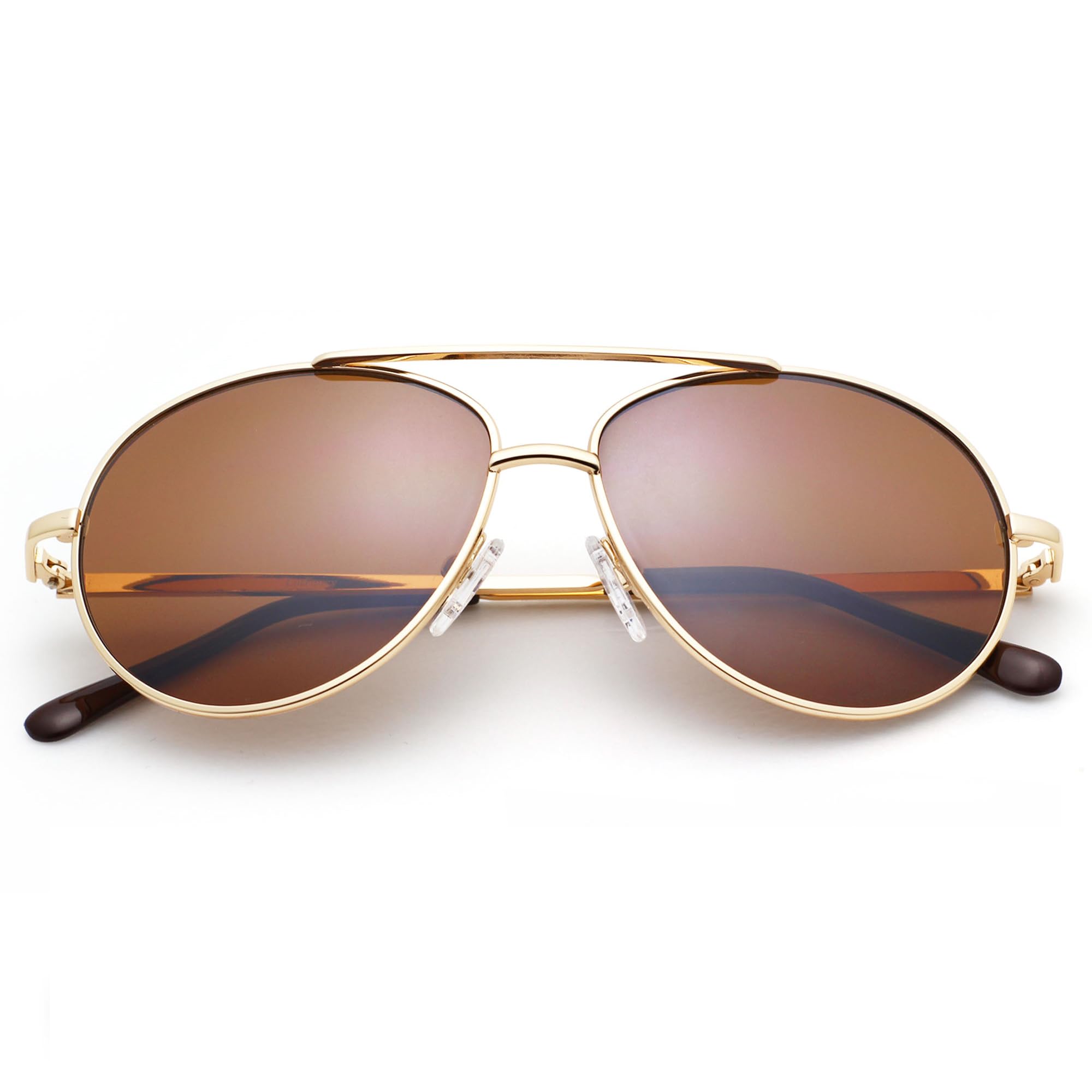 LotFancy Aviator Sunglasses for Kids Girls Boys, with Case, Children Shades Age 3-12, UV 400 Protection, Beach Essentials