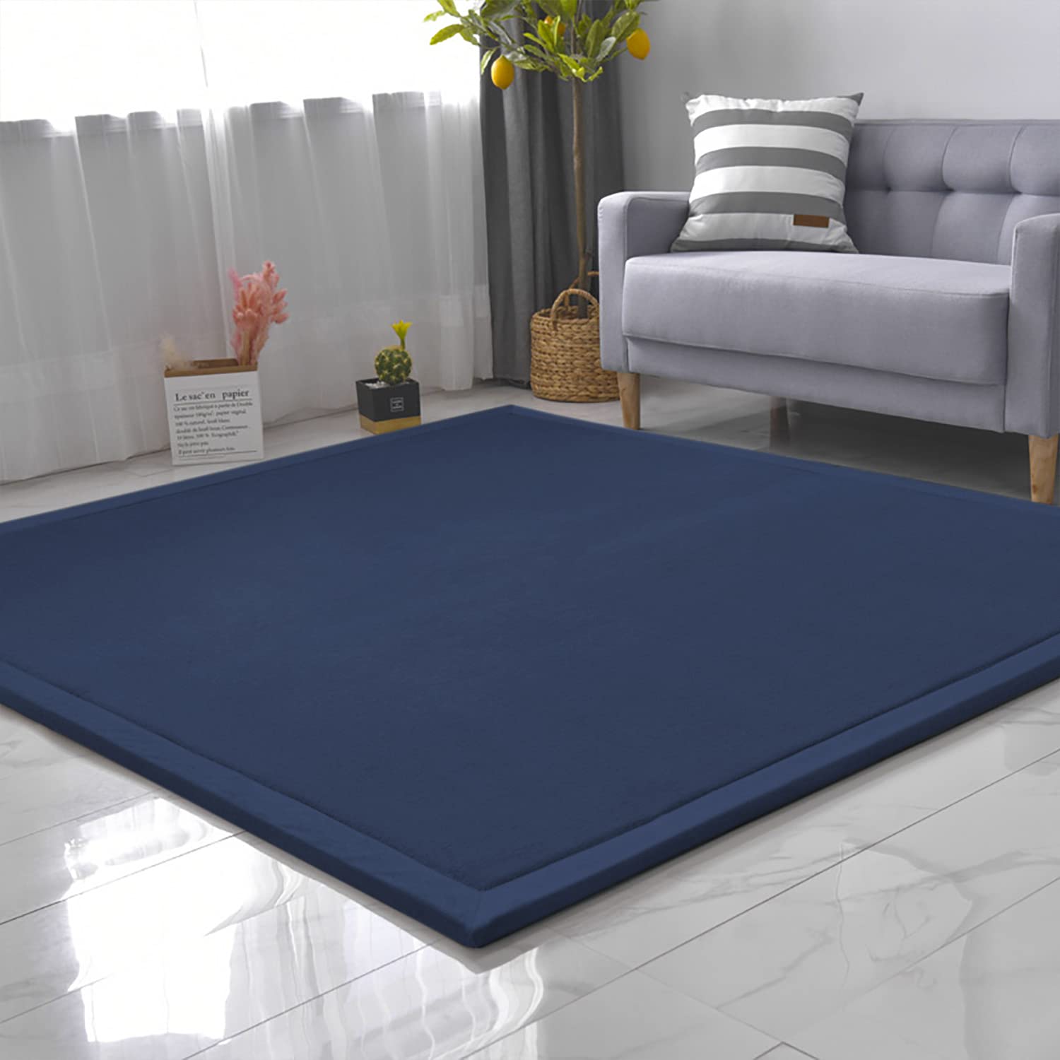 Tappeto In Velluto Di Corallo Per Bambini - Morbido, Antiscivolo, Per Camera E Salotto, Spessore 2 Cm