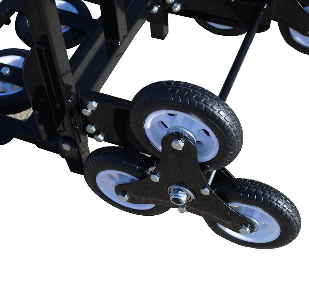 未使用品 特価 引っ越し車 折りたたみ Intbuying 昇降 階段 運ぶ 荷物 タイヤ キャリー リフト重量190kg 6個車輪 台車 工具 Diy用品 Ced Travel