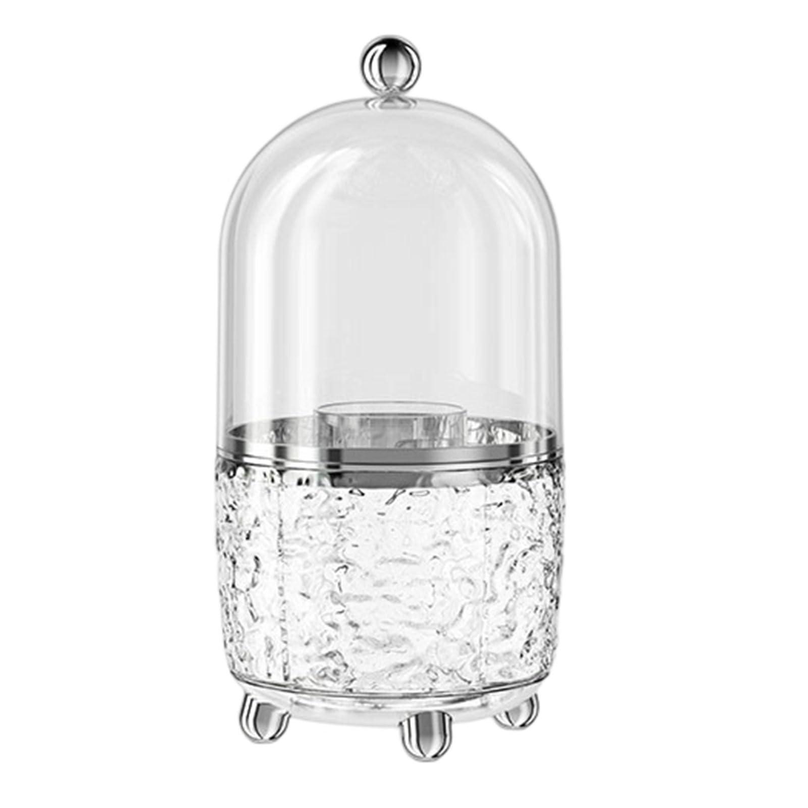 Sbshiouu Rotating Cosmetic Organizers Gift 6 Slot Design 360 Degree Rotation for Brushes Pens Large Capacity Rotating Pencil Cup for Cosmetics