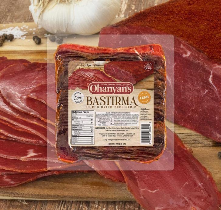Ohanyan’s Bastirma Cured Dried Beef Strips