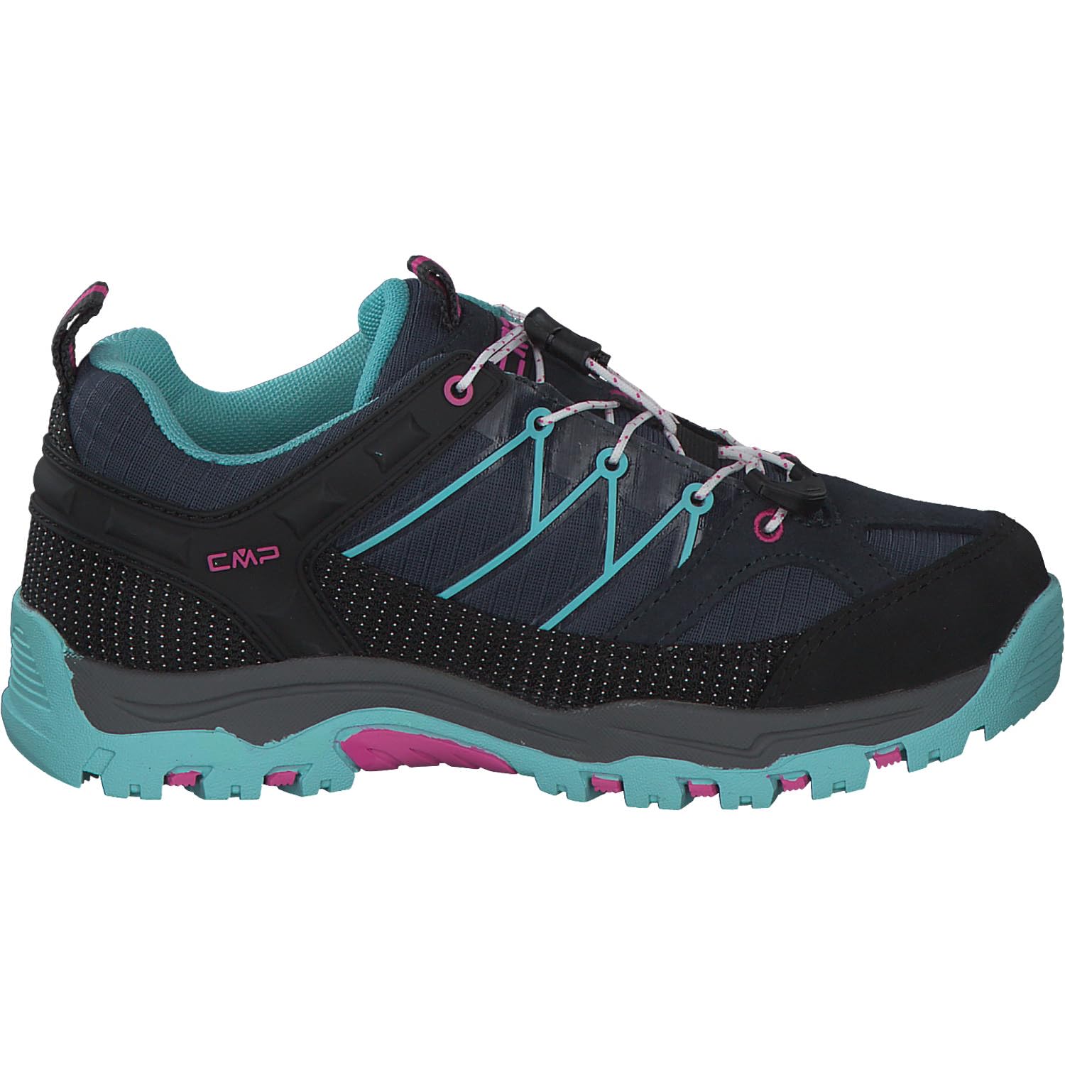 CMP Unisex Kinder Rigel Low Shoe Wp Trekking- & Wanderhalbschuhe, B Blue Acqua, 39 EU