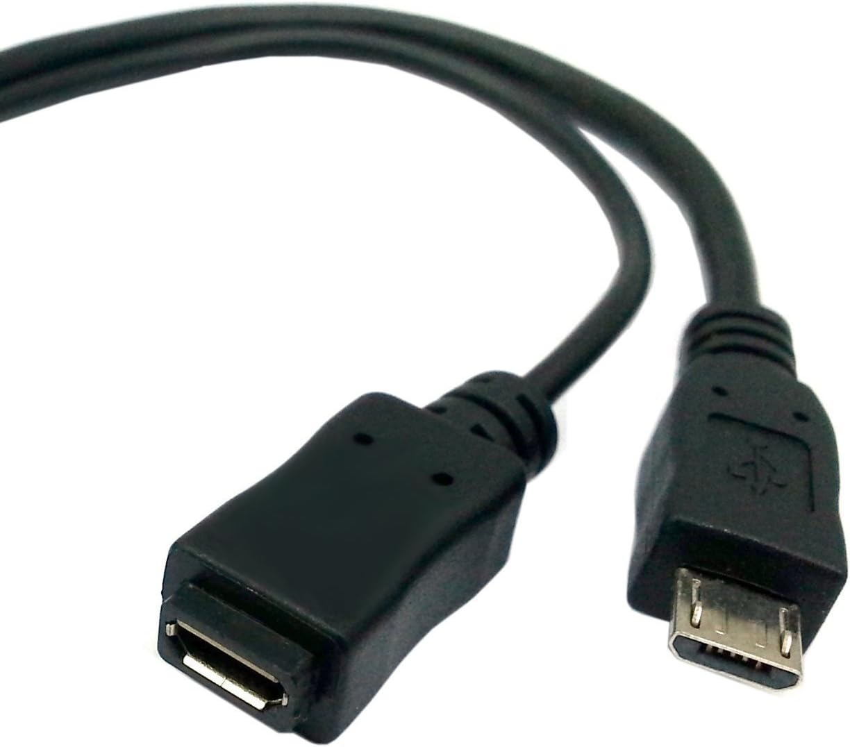 Micro USB Host OTG Cable with Micro USB Power for Samsung i9100 i9300 i9220 i9250 by AtomicMarket