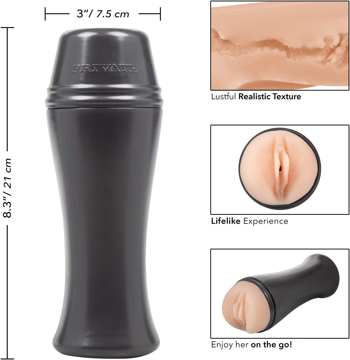 CalExotics Novelties Private Naughty Lolita to Go, 1 Count