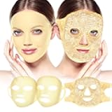 my novel things Face Ice Pack and 2 Packs Silicone Face Mask Cover, Full Facial Frozen Masks Hot Cold Face Compress Reusable Skin Care Gift for Women Puffiness Swelling Relief Beauty Spa Essentials