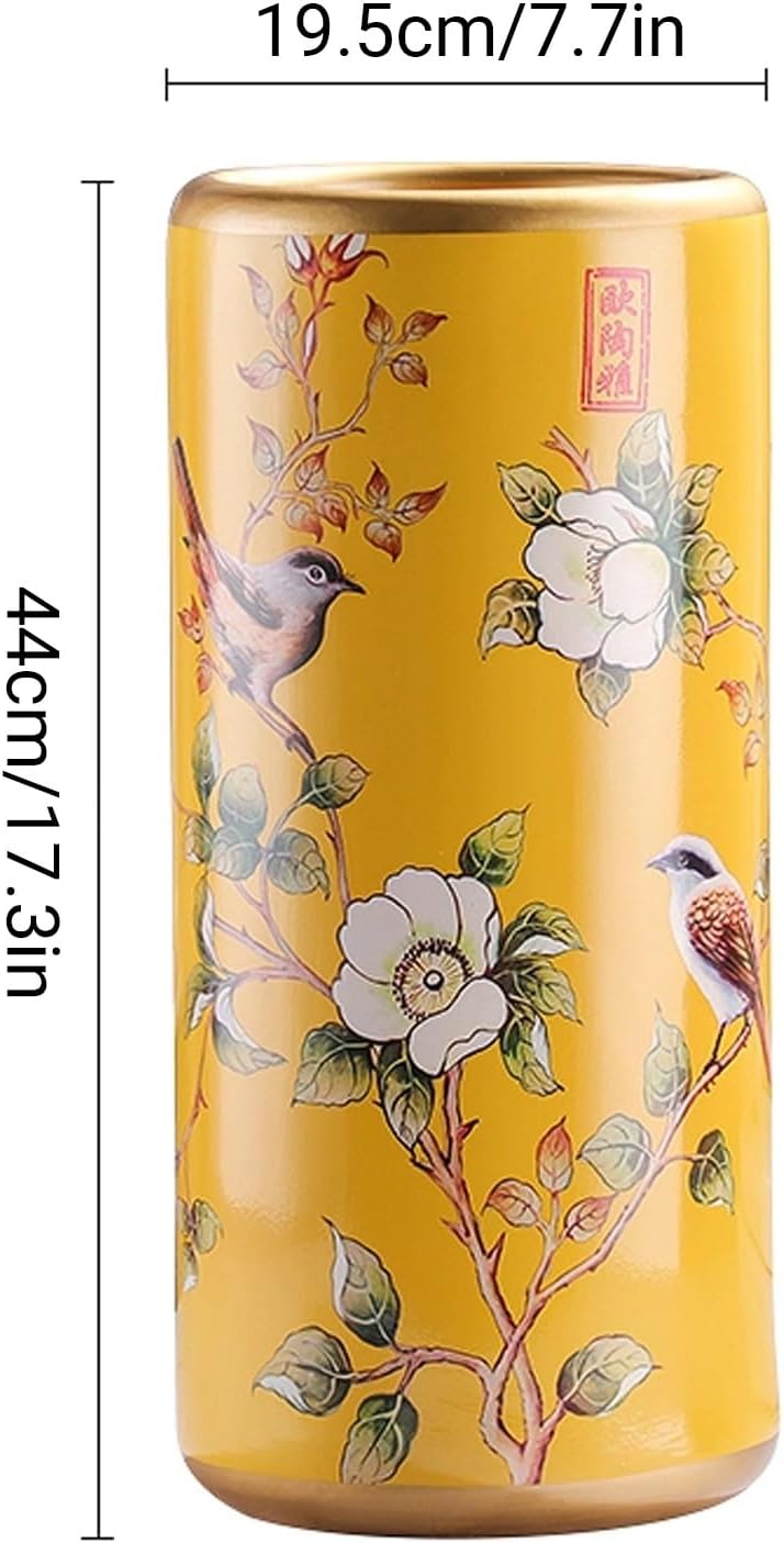 Umbrella Stand - Multifunctional Painted Porcelain Holder for Entryway Home Decor - Stylish Storage Solution for Indoor Use