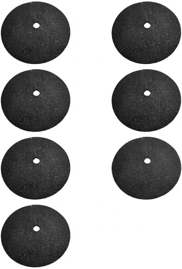 Natural Rubber Tree Mulch Ring, Heavy Duty Reusable Weed Barrier Mat, No Staples Tree Root Protection for Garden Landscape, Black (1 Set)