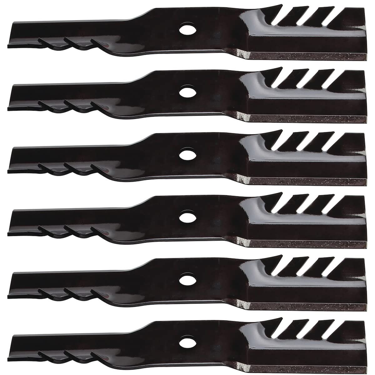 6 cuchillas Oregon 594-078 G5 Gator para Exmark 115-5059-03 de 50 pulgadas