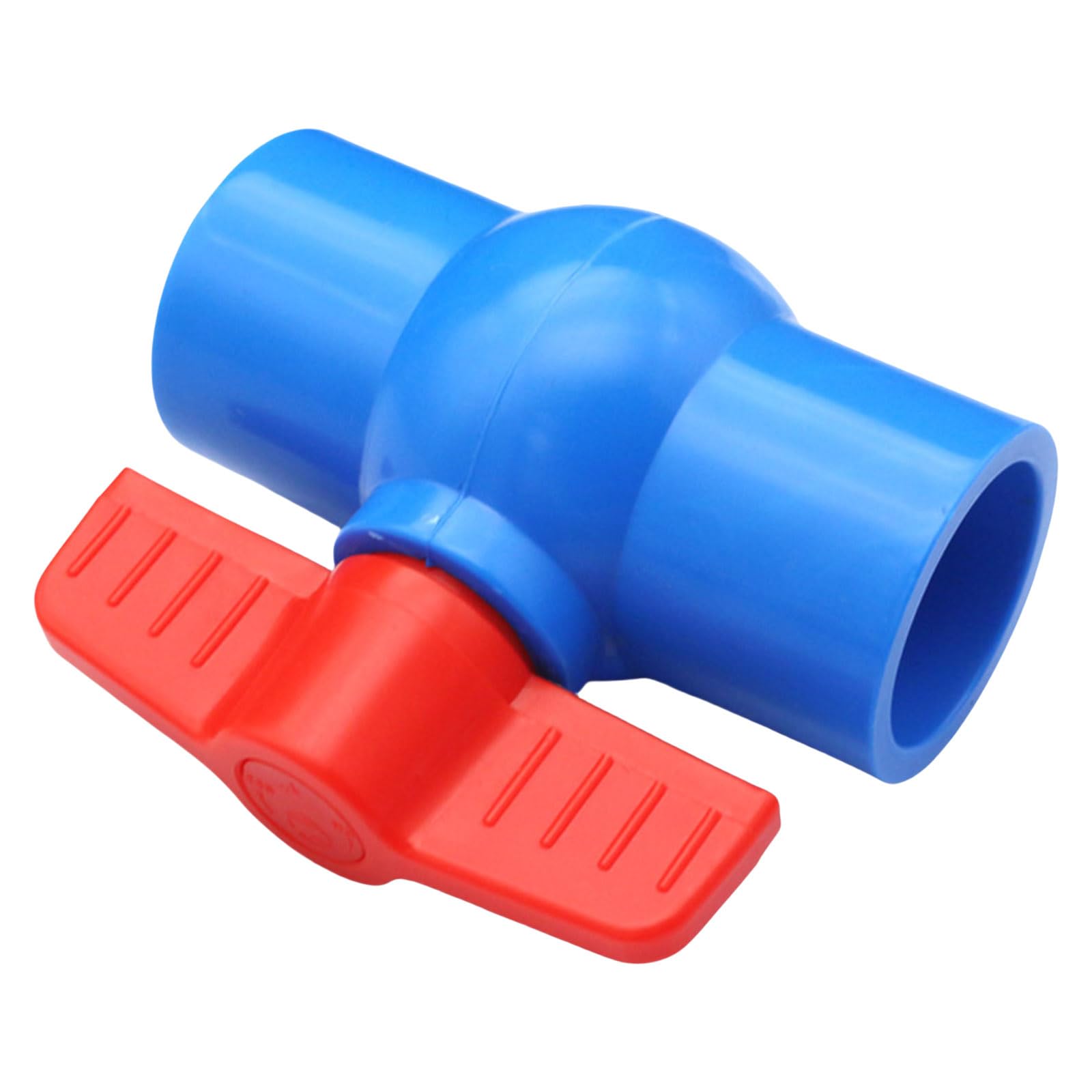 Xuqizzpp Blue 20Mm Upgrades Pvc Manual Valves Switches Temperature Resistance Manual Two Way Plumbing Fixtures For Agricultural Leakproof Pvc