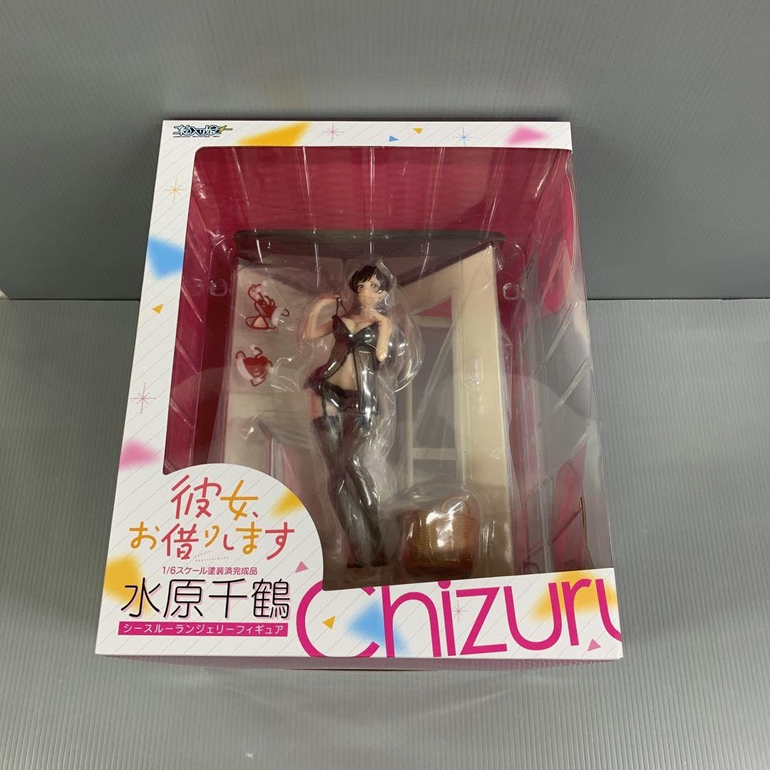 Amazon.co.jp: 水原千鶴 シースルーランジェリーフィギュア 彼女、お 