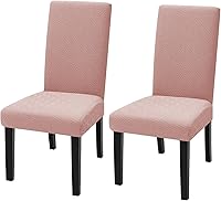 Vista 35 de YEMYHOM Funda elástica para silla de ala de 1 pieza con el último diseño de jacquard, protector antideslizante para muebles con varillas de espuma