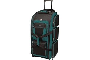 Travelers Club Luggage Rolling Duffel - Your Steed for Extensive Expeditions