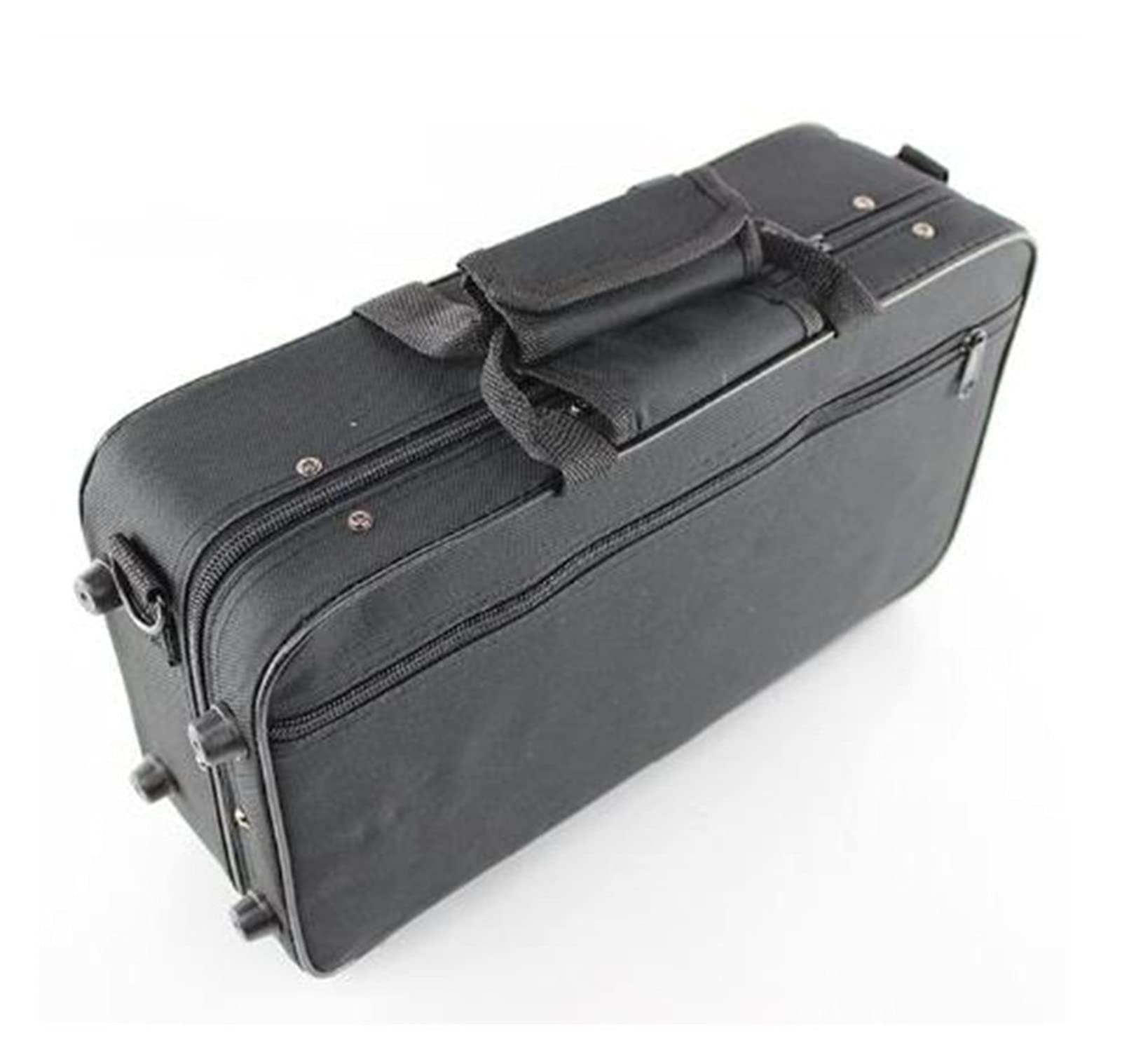 Tenor Sax Alto Sassofono Keys Placcato in Nichelato Keys Strumento A Legna con Cassa Cappotto Sassofono (Color : Tenor Sax Case Canvas)