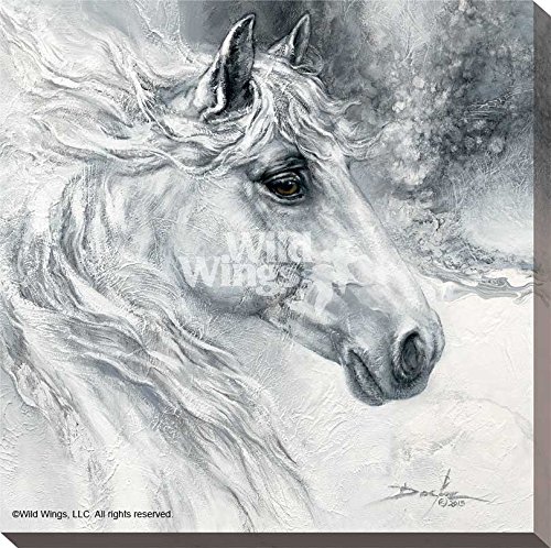 Wild Wings Regal - Horse Wrapped Canvas by Russ Docken