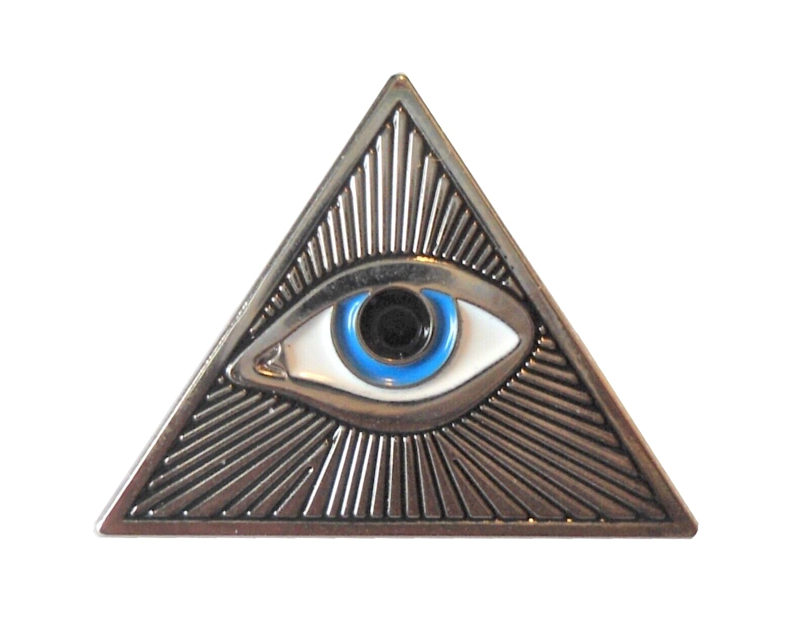 GBJUKMasonic All Seeing Eye Enamel Pin Lapel Badge with Butterfly Clasp Back