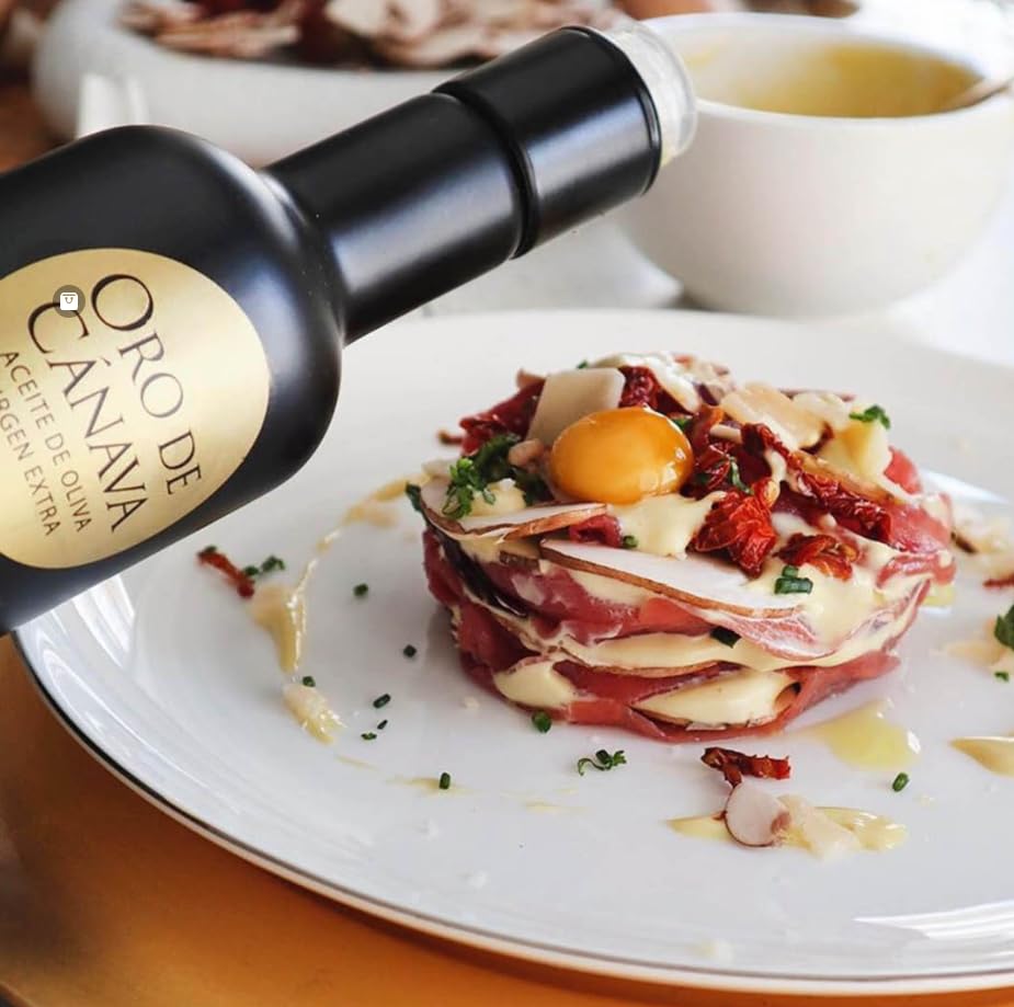 Miniatura 6 de ORO DE CANAVA Aceite de Oliva Virgen Extra (16.9 fl oz 2 botellas)