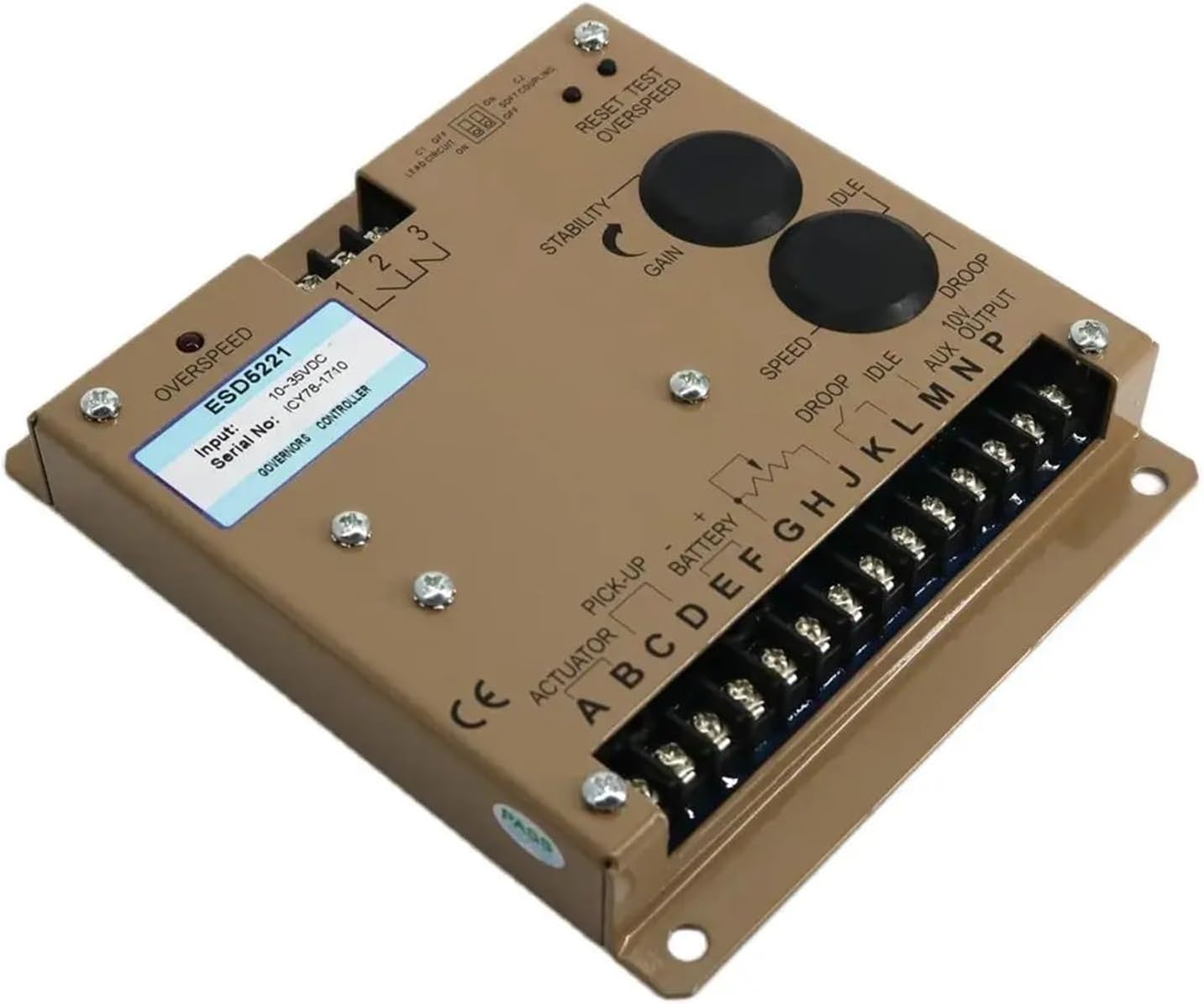 ESD5221 Governor Speed Controller Speed Control Unit