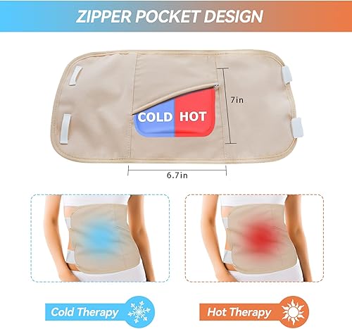 Miniatura 5 de Cstor - Paquete de aceite de ricino, paquete de 4 unidades de aceite de ricino de algodón orgánico para cuello, cintura y pecho, paquetes de aceite