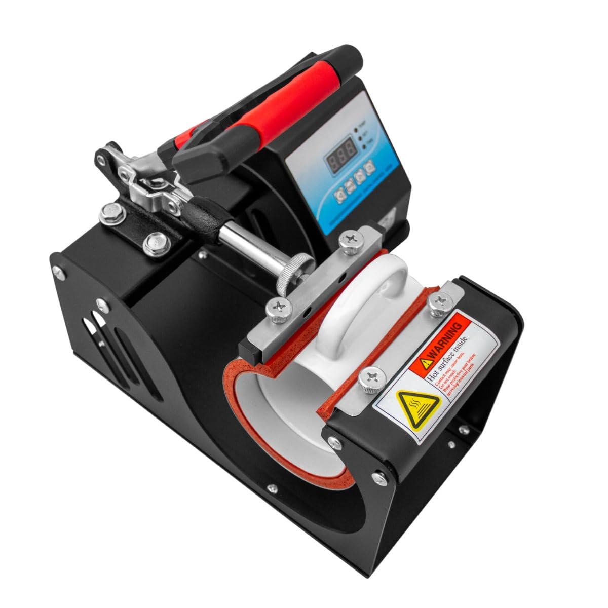 PixMax - Pressa a Caldo per Tazze di Diversa Grandezza per Sublimazione e Personalizzazione
