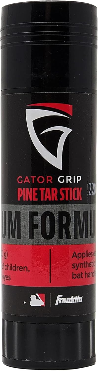 Franklin Sports MLB Gator Grip Pine Tar Stick - Multi Sport + Baseball - Superior Tack