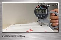 Vista 2 de Kungfu Graphics - Lámina universal de calcomanías de carreras con logos de patrocinador, micro, 7.2 x 10.2 pulgadas, blanco, MSS (7)