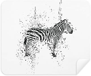 Mexican Pinto Simple Black and White Cleaning Cloth Screen Cleaner 2pcs Suede Fabric