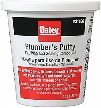 Plumbers Putty, 14 oz., Beige