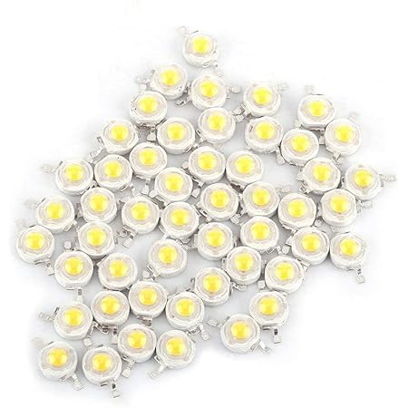 Perline LED 3W - 100PCS SMD Bianco Freddo 6000-6500K Per Fai-da-Te, Decorazioni E Illuminazione - Foto 12