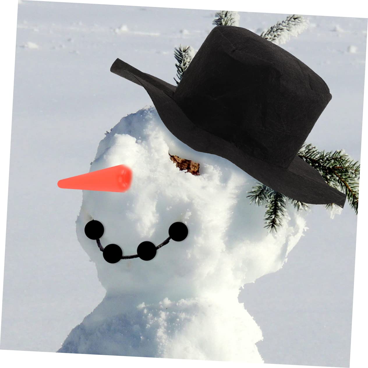 IMIKEYA 5 Sätze Schneemann verkleiden Winter DIY-Schneemann-Anziehset weihnachtsbekleidung weihnachtsklamotten weihachtsdeko Schneemann-Dekorationswerkzeug DIY Schneemann-Anziehset Stoff