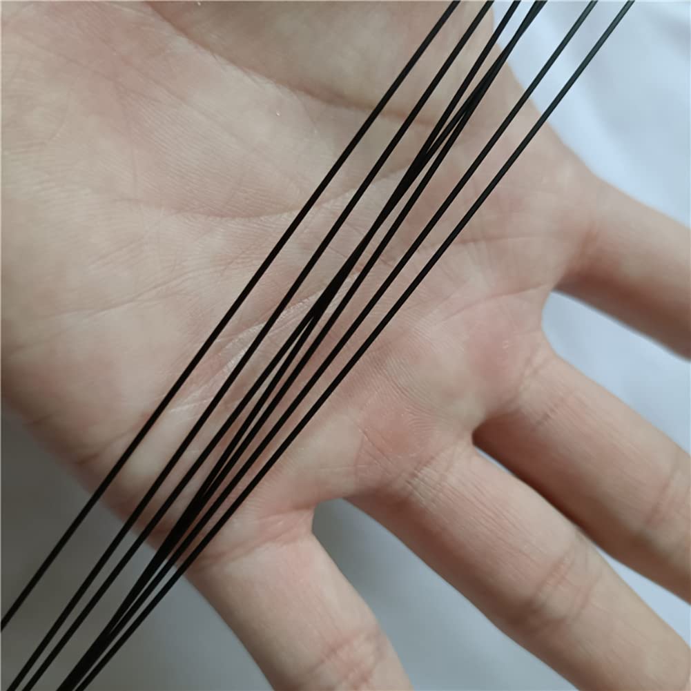 Asta massiccia in fibra di vetro, Asta solida in fibra di vetro - Materiale modello aste isolanti elastiche, 1 mm x 500 mm x 20 pezzi(5mmx500mmx20pcs)