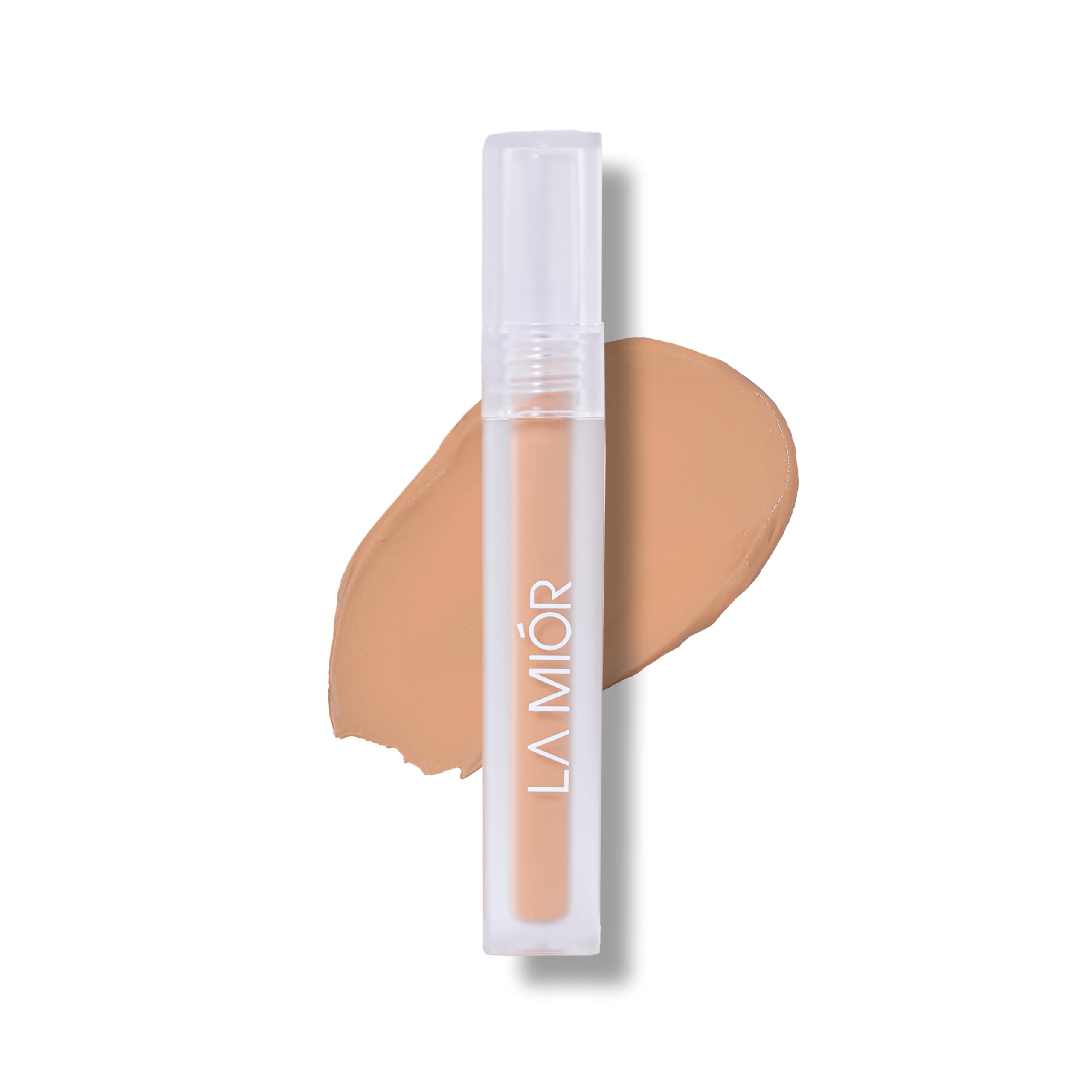 LA MIOR Luminous Retouch Concealer, Blendable, Long Wear, Feather-Light, Hydrating Formula with Luminous Finish, Sweat-Resistant, Vegan, Full Coverage for All-Day Radiance, shade - Caramel, 6 ml