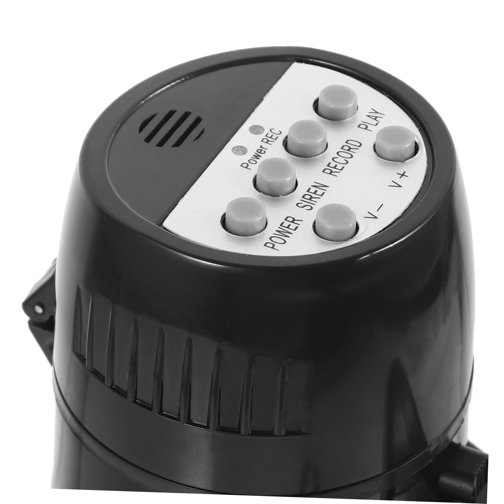 SUPVOX Megafono Portatile 25w in ABS Nero per Emergenze e Cheer | Suono Chiaro e Stabile, Uscita Potente, Uso Pratico per Eventi e Supporto Vocale
