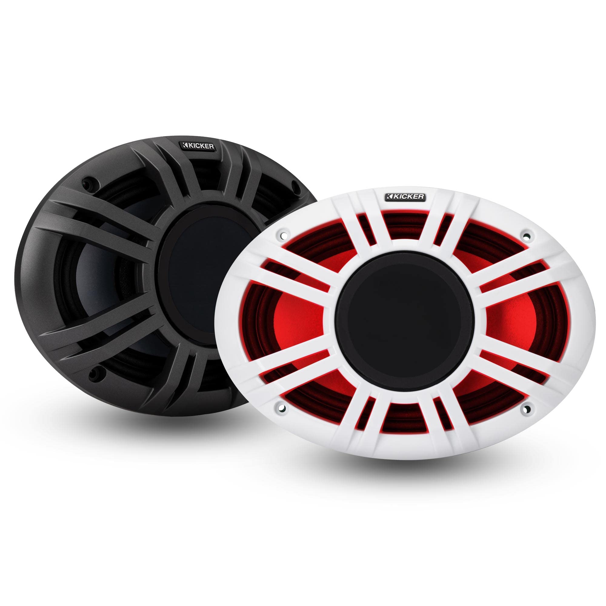 Amazon.com: Kicker 48KMXL69 6x9 4-Ohm RGB LED KMXL Horn-Loaded