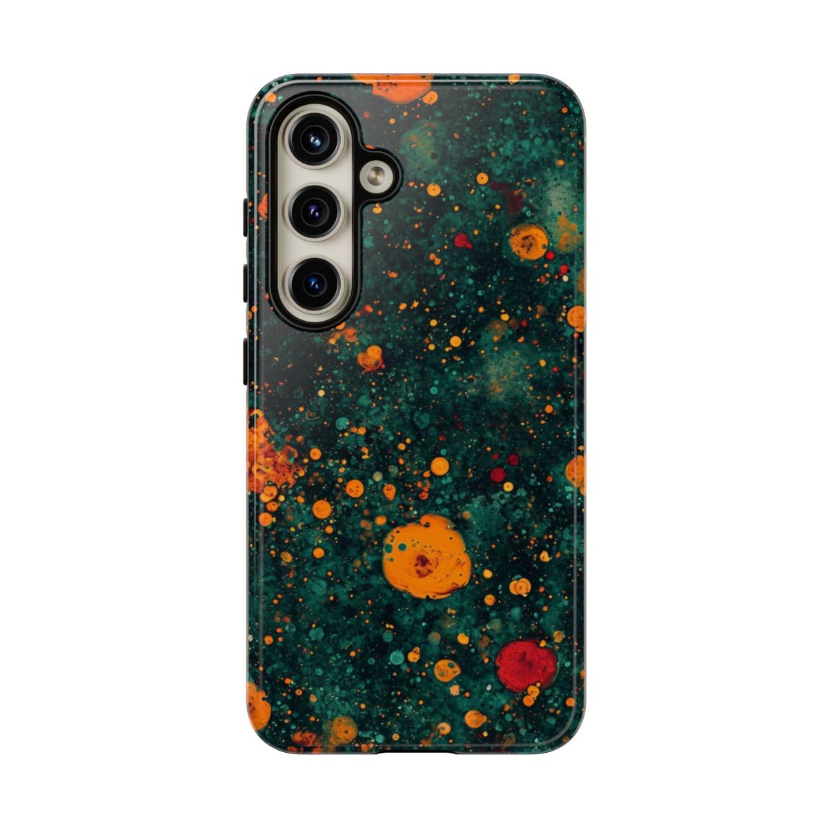 Coque Samsung S24 bulles orange pour sublimer votre style - 5