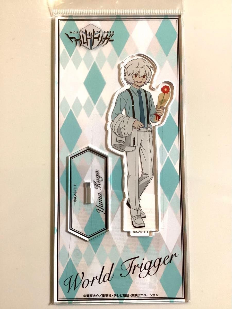 Amazon.co.jp: ワールドトリガー ワートリ 白スーツ 花 アクリル