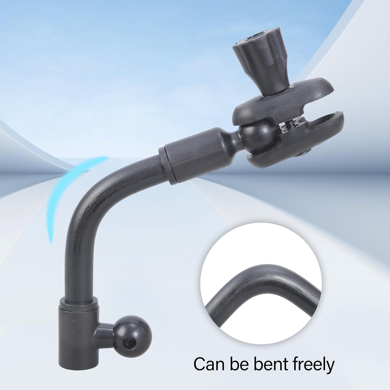 17mm Ball Mount Arm Extension Rod Joint 17mm Ball Joint Extension Arm 360 Rotating Extender Rod for Car Phone Holder