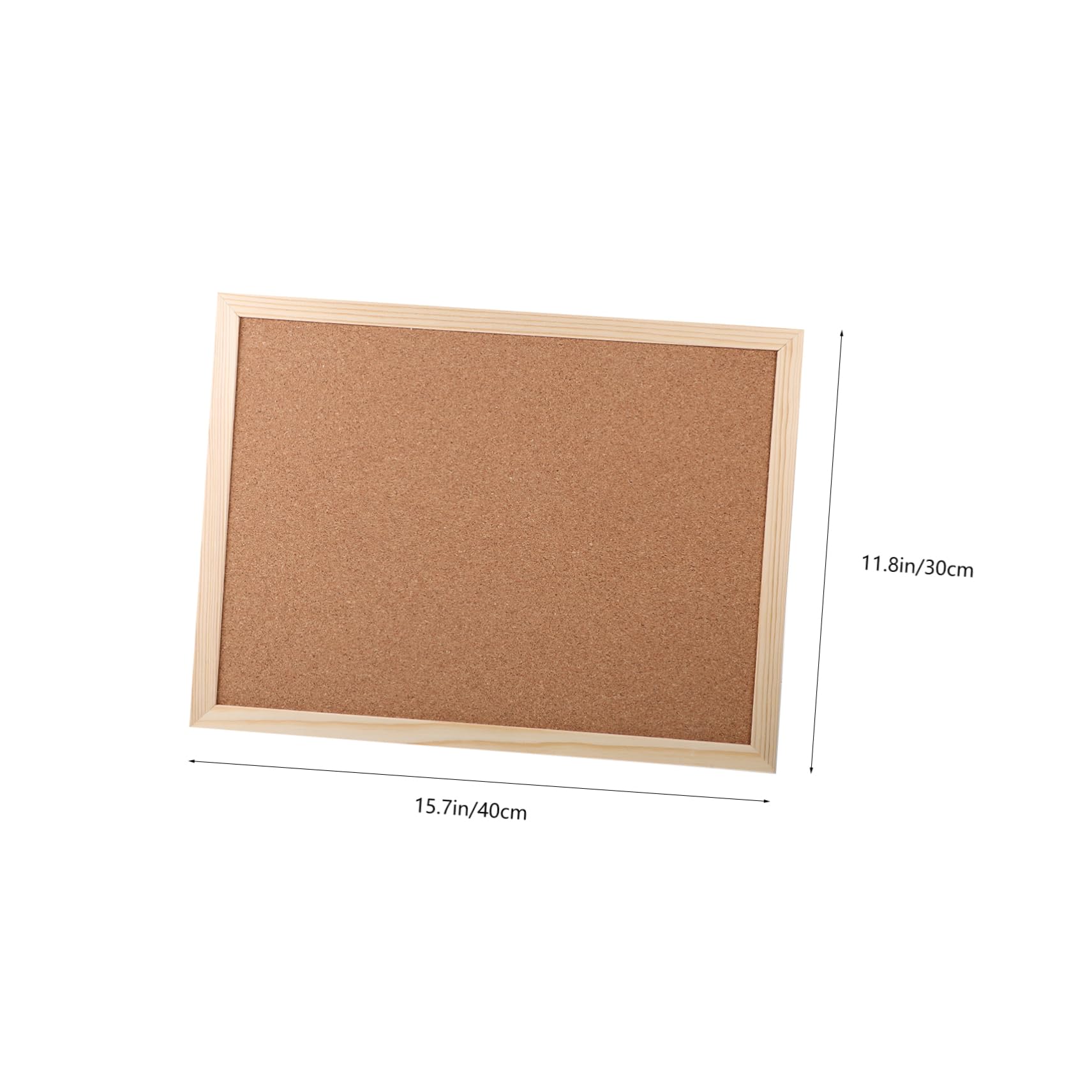 Homoyoyo Set Announcement Cork Board Decorative Bulletin Board for Home Office Wall Decor