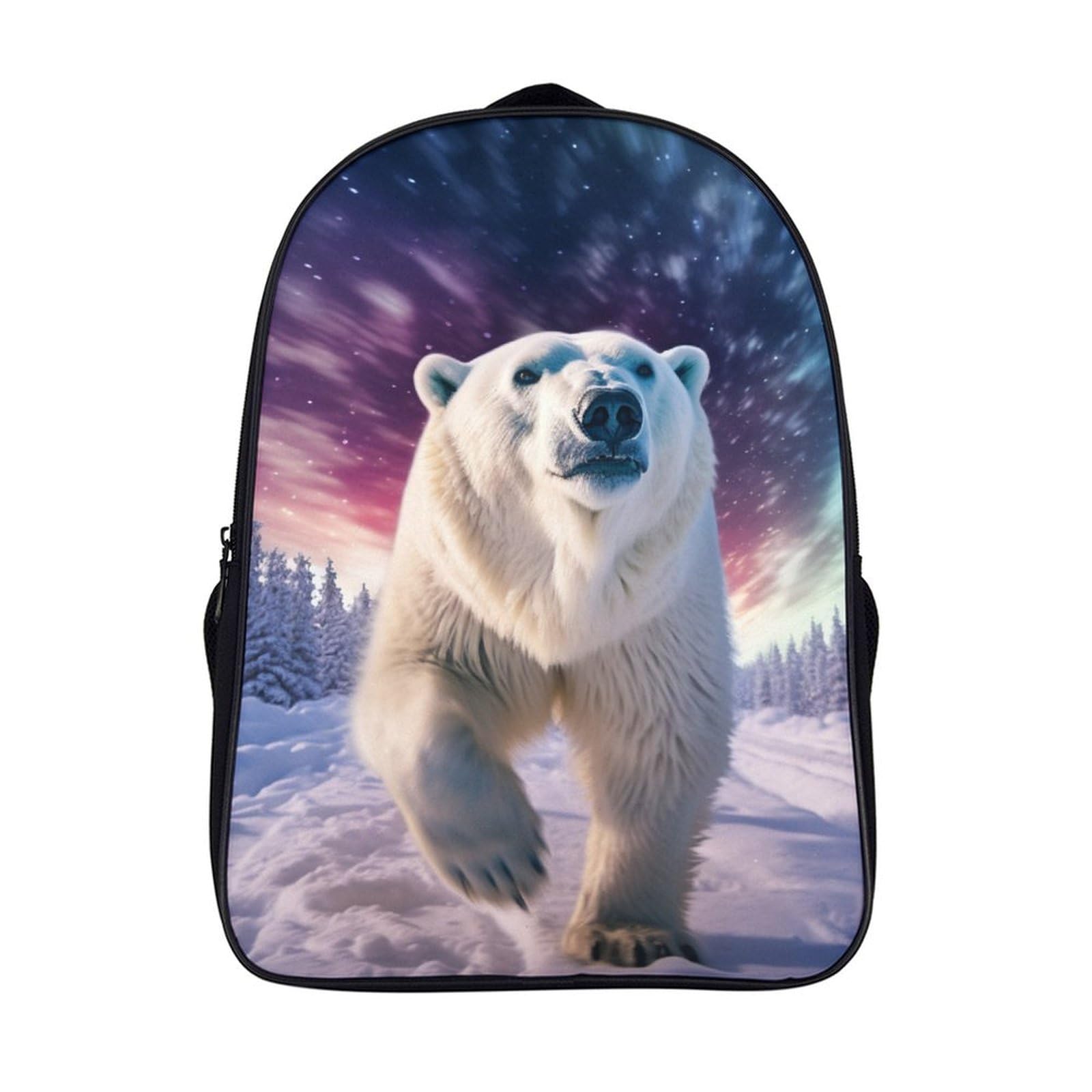 BARDYS Polar Bear Mochila Estudiante Mochila Portátil Universitaria Mochila De Mujer Adolescentes Mochila Escuela Viajar Colegio Cámping Impermeable 40x28x16cm