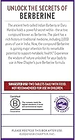 Vista 7 de Suplemento de Berberina New Chapter - Berberina súper potente de 1000 mg, extracto de Berberra india concentrado 30 veces para apoyar la salud