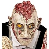 cabeza de brenner zombies 3/4 Máscara loco Zombie WIDMANN 00402 ? Máscara wahnsinniger Zombie para niños