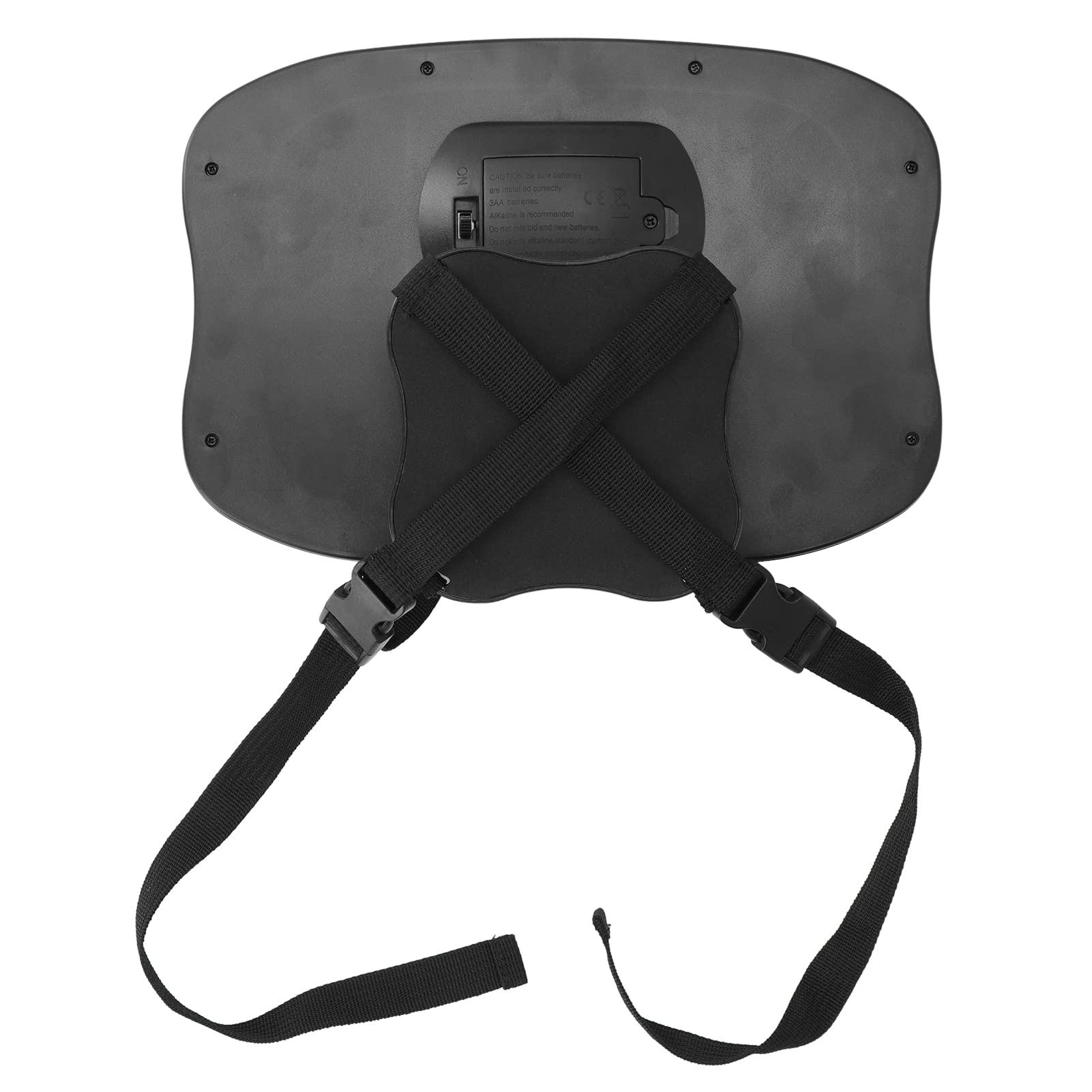 Espejo de coche para bebé para asiento trasero, espejo de asiento de coche para bebé, vista cristalina de seguridad, espejo retrovisor irrompible para bebé para ver a los bebés, bebés, niños y niños m